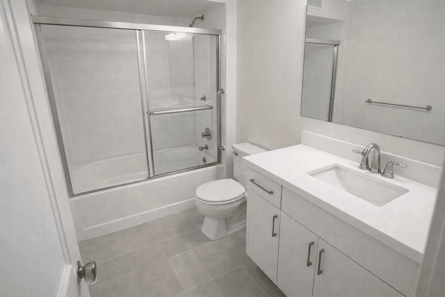 Bathroom after remodel