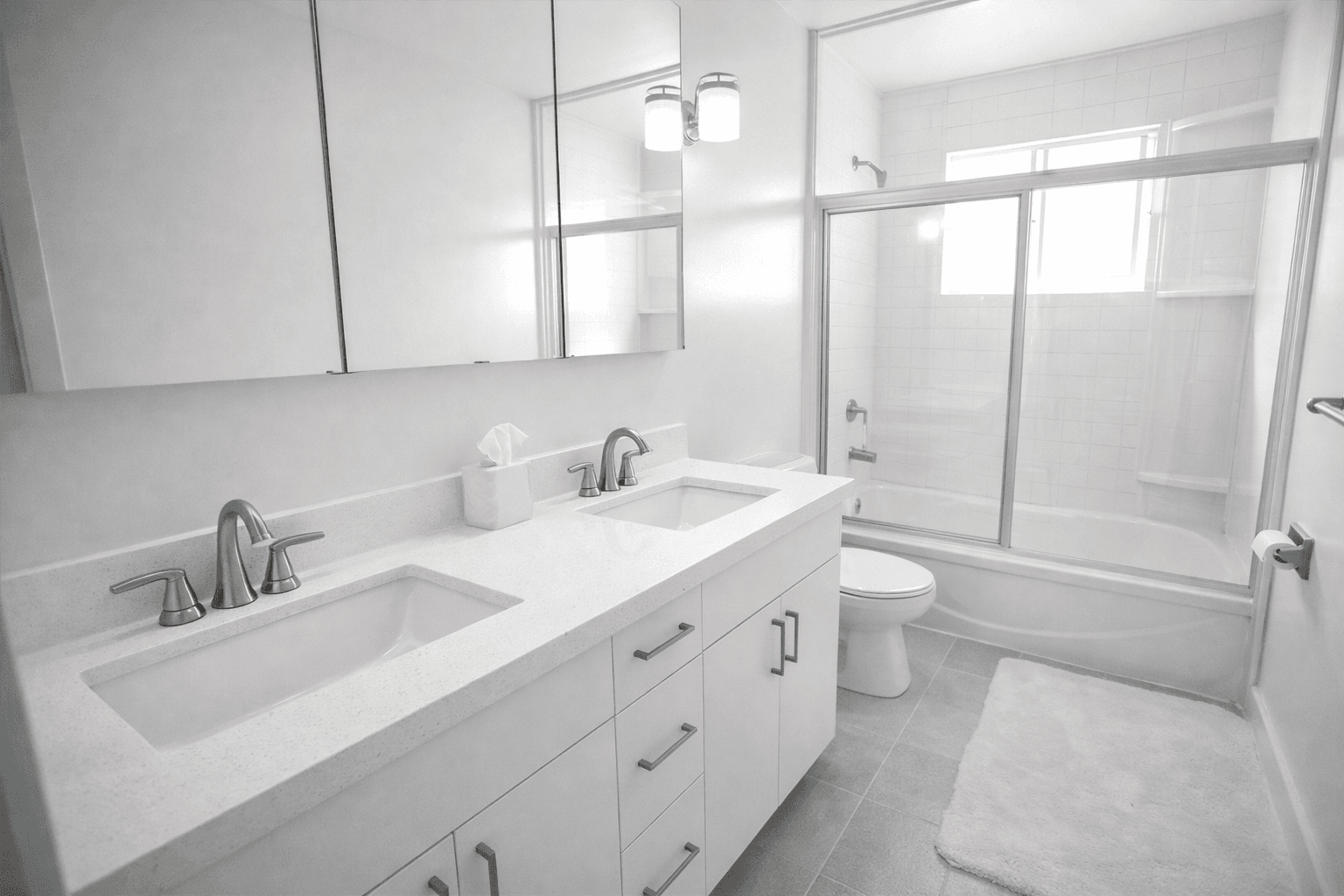 Bathroom after remodel