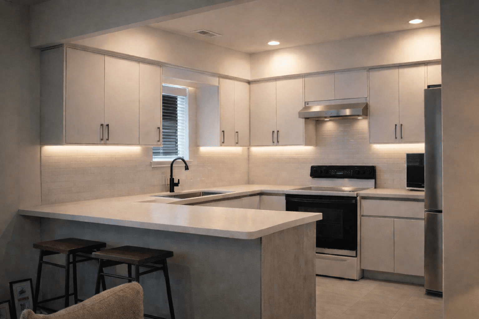 Kitchen after renovation