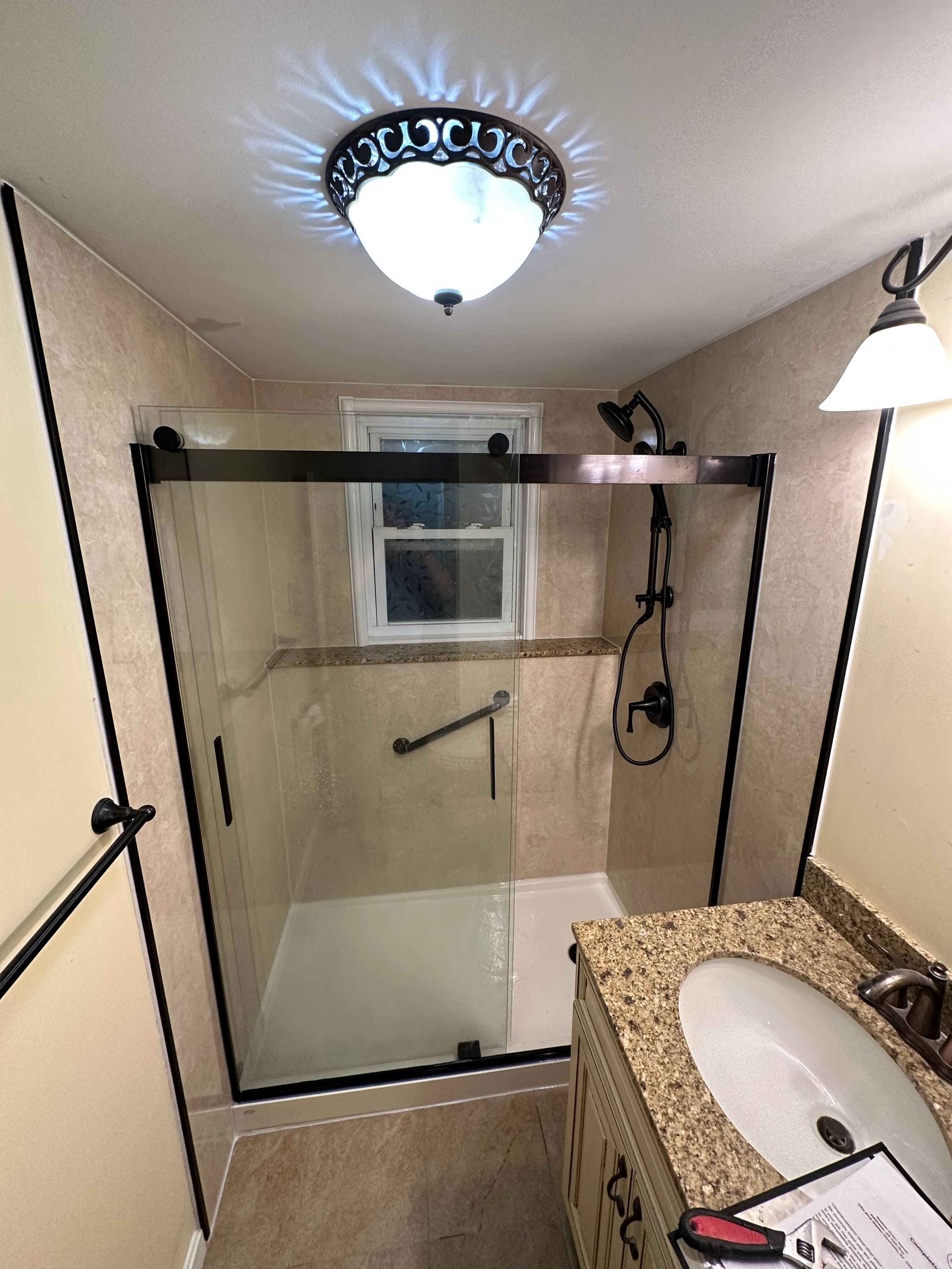 Bathroom after renovation