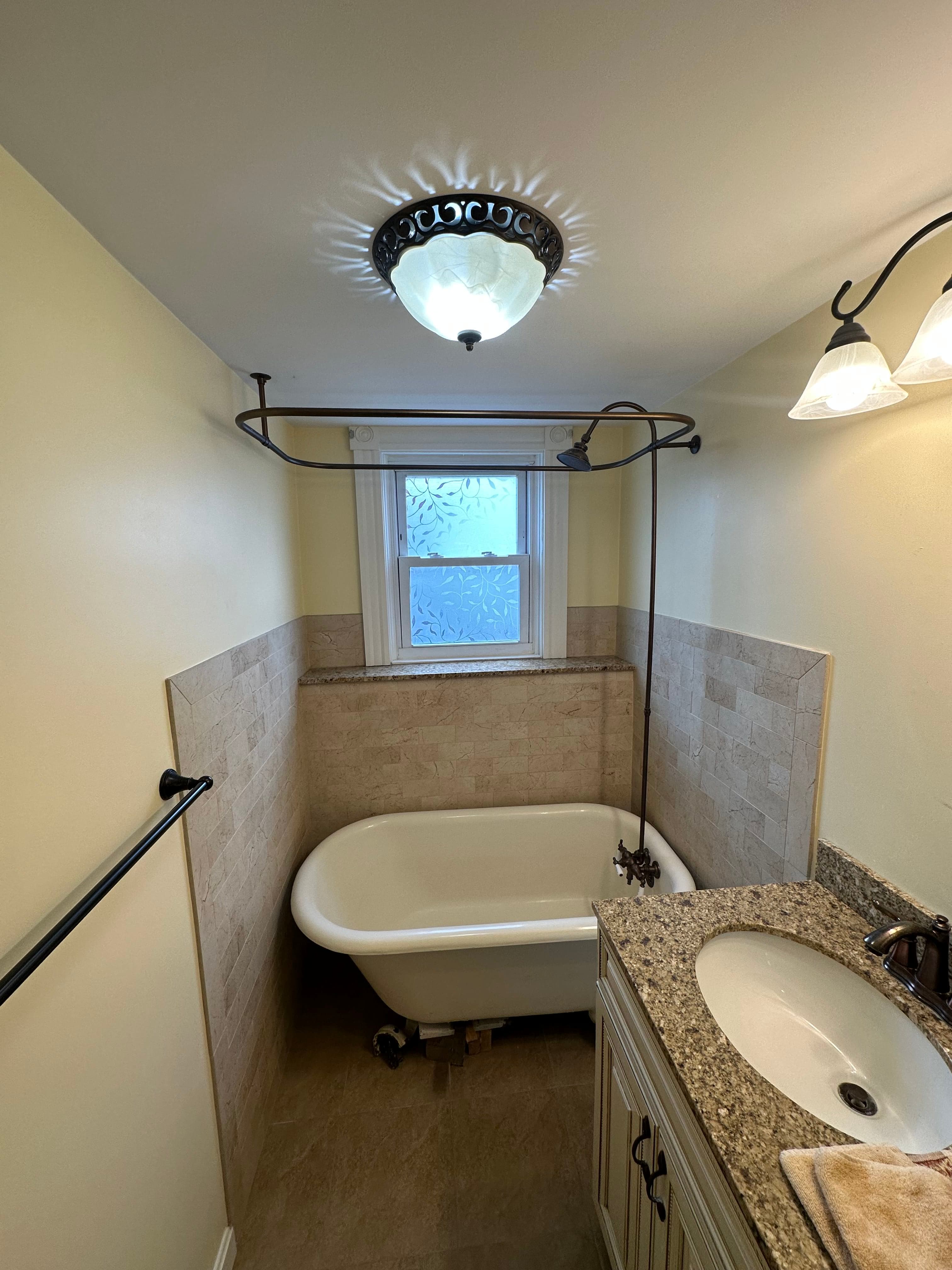 Bathroom before renovation